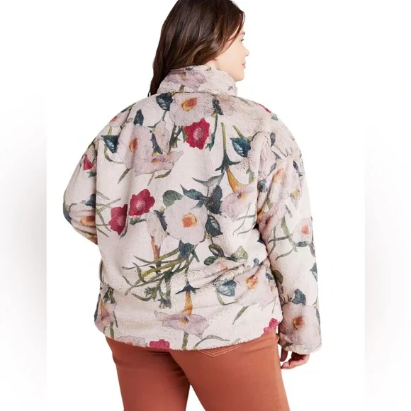 Anthropologie Hutch Florita Faux Fur Jacket Size XXL - Picture 2 of 6